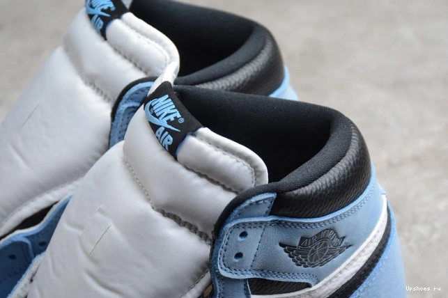 Retro White Blue Jordan High University Black AIR 555088-134 1 0206